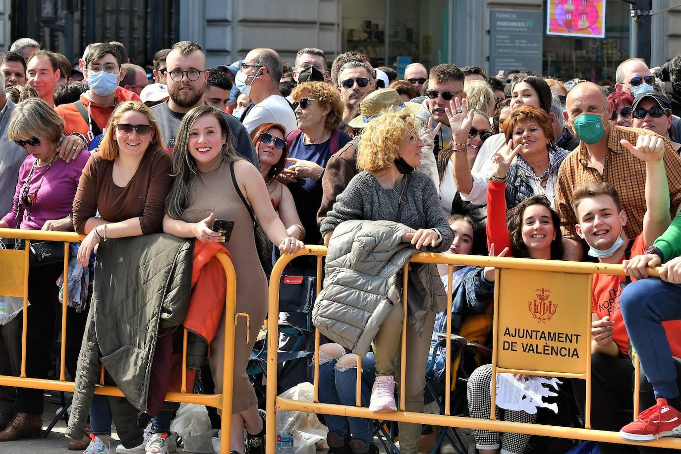 Fotos mascleta: Búscate en la mascletà del sábado 12 de marzo de 2022