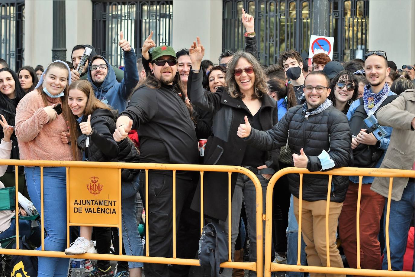 Fotos mascleta: Búscate en la mascletà del sábado 12 de marzo de 2022