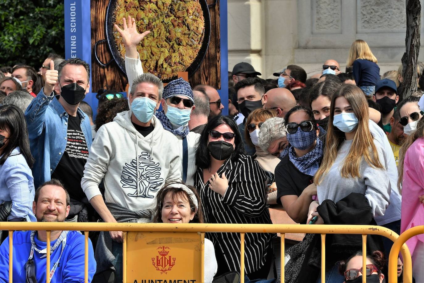 Fotos mascleta: Búscate en la mascletà del sábado 12 de marzo de 2022