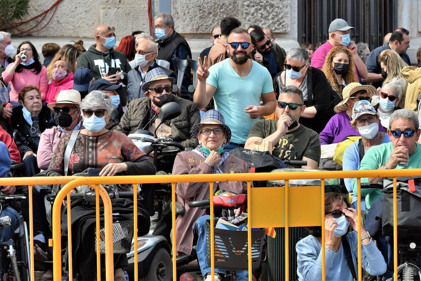 Fotos mascleta: Búscate en la mascletà del sábado 12 de marzo de 2022