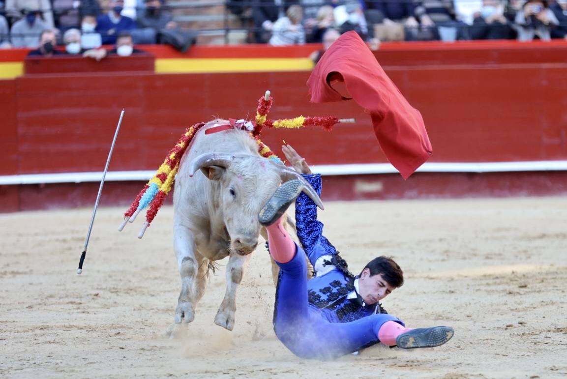 Fotos: Primera novillada de las Fallas 2022