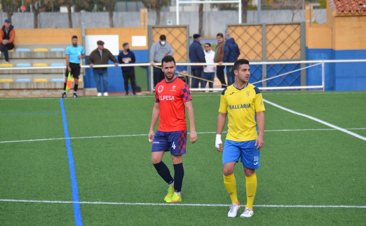 Josep, autor del gol del Dénia. 