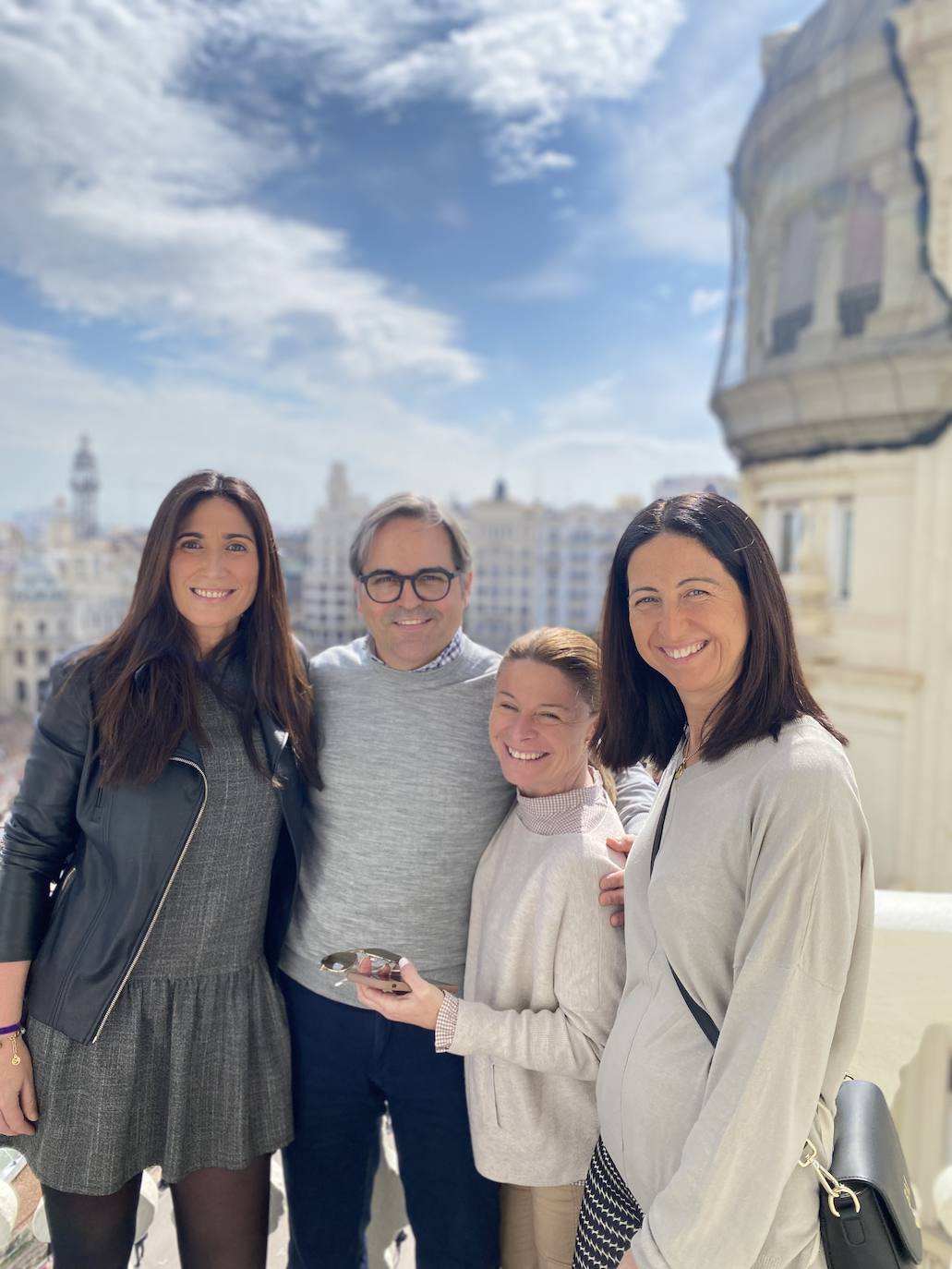 Lourdes Vañó, Pablo Jordán, María José Blasco y Beatriz Maset.