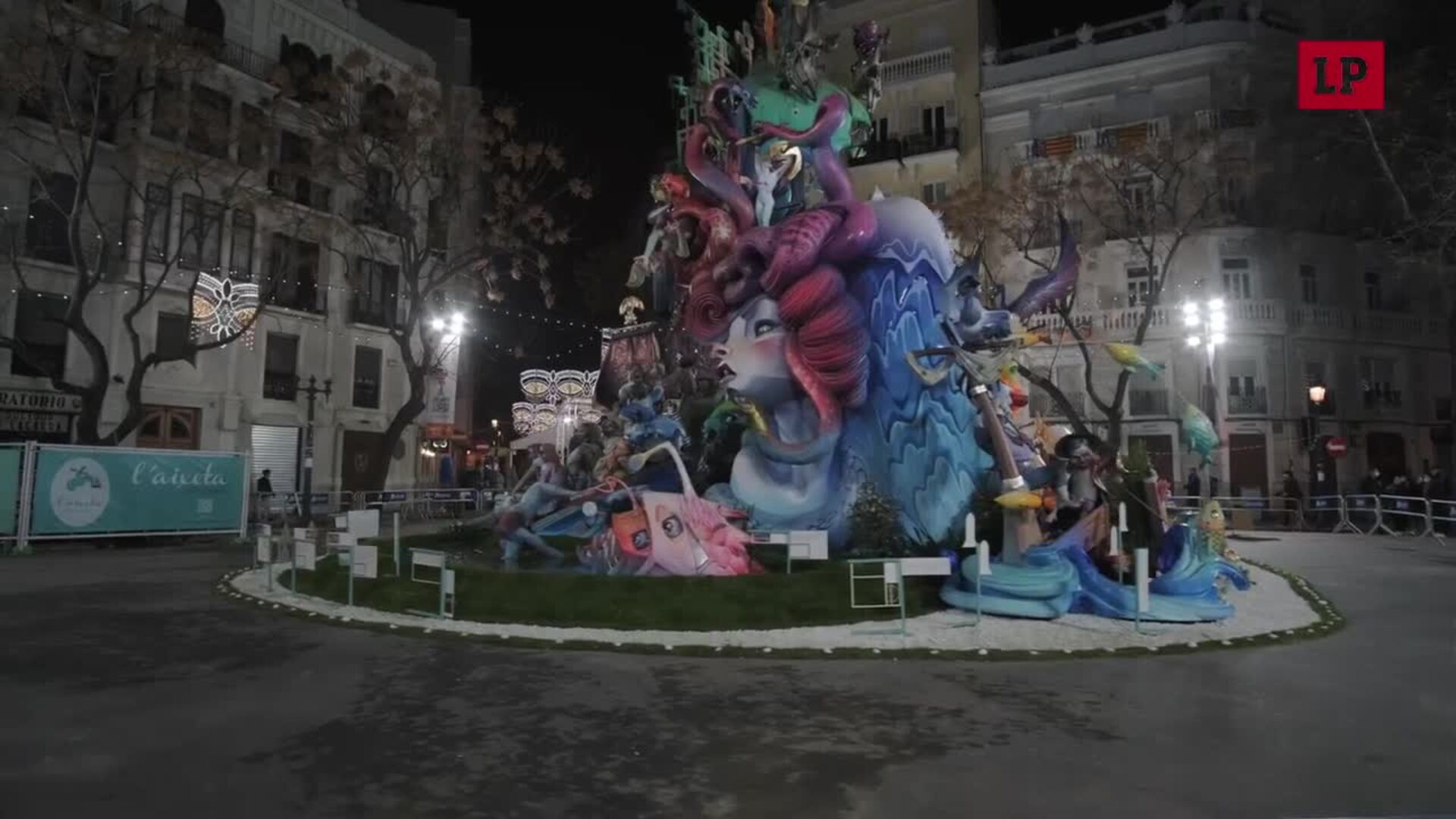 Vídeo. así es la falla Maestro Gozalbo-Conde Altea