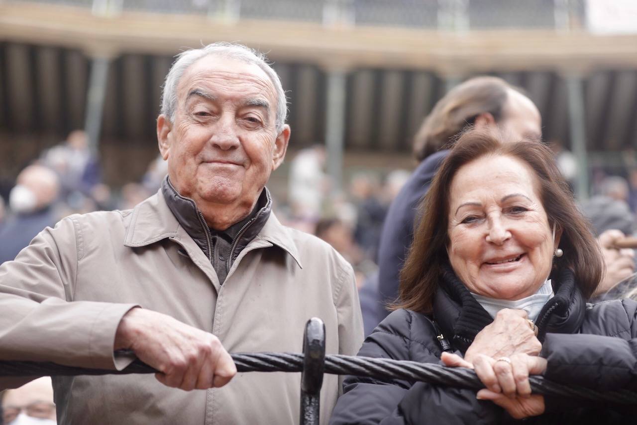 El empresario Federico Félix y su mujer, María José Lavech.