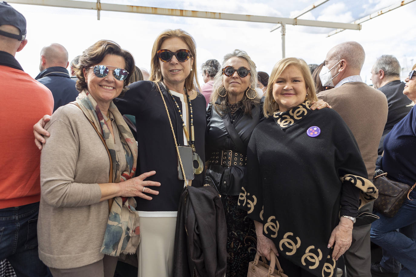 Asunción Palop, Cristina Cisneros, Ana Bruger y Carmen de Rosa.