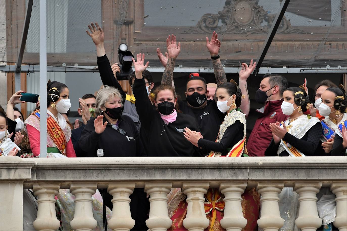 Fotos: Búscate en la mascletà del 20 de marzo en Valencia