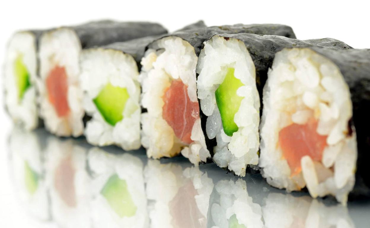 Los superalimentos s epueden incorporar a todo tipo de recetas, como el sushi.