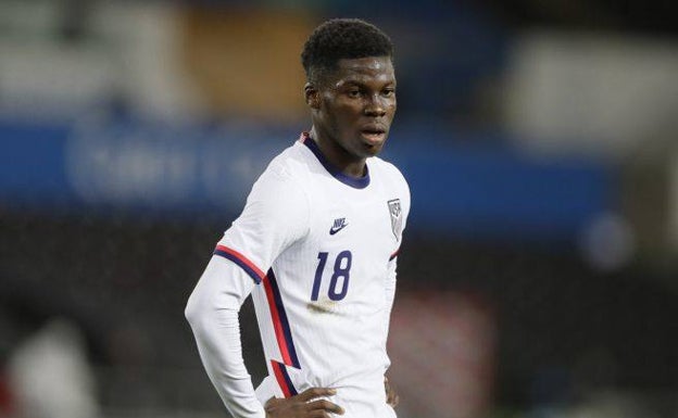 El joven Yunus Musah quiere brillar en Qatar. 