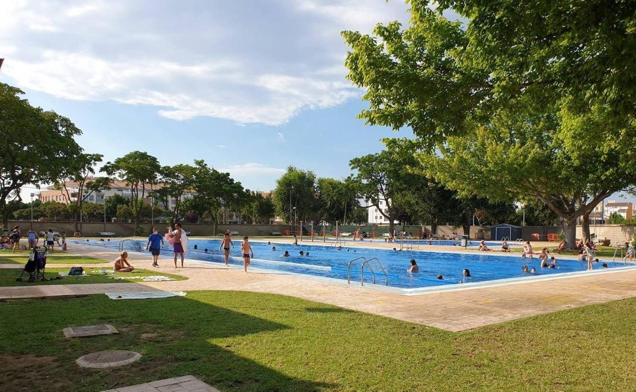 La piscina municipal de la localidad. 