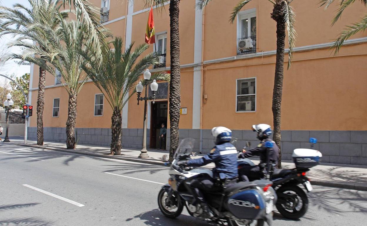 Comandancia de la Guardia Civil en Alicante. 