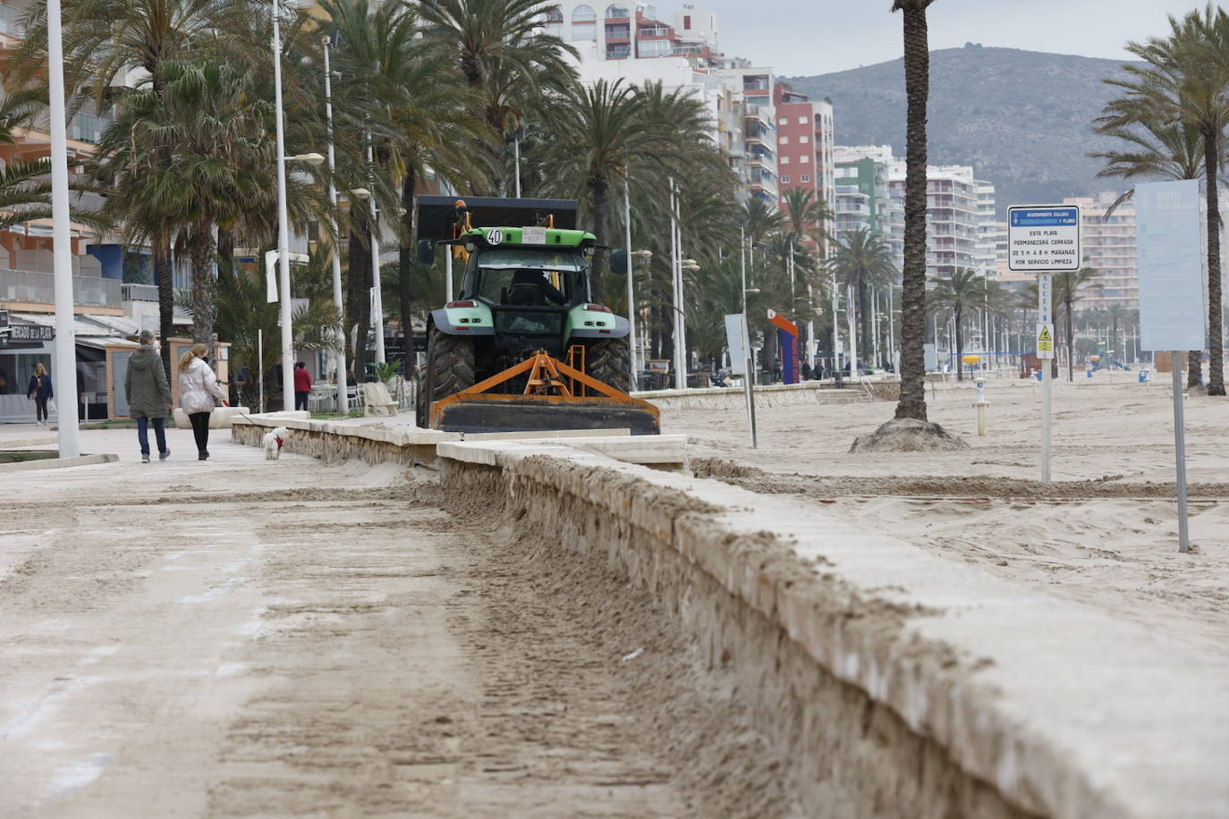 Fotos: Los efectos del temporal en el litoral valenciano