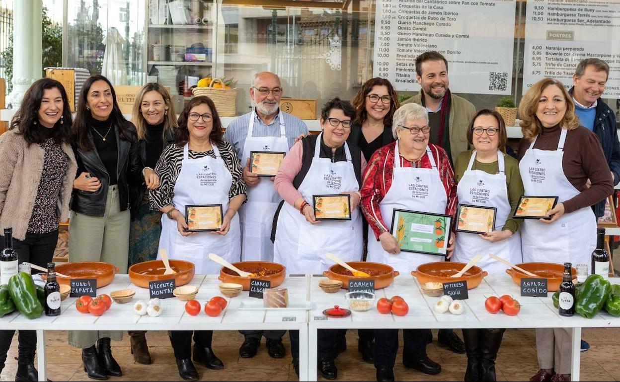 Mejor titaina de Valencia | Carmen Lacomba gana el concurso de titaina en el Mercado de Colón