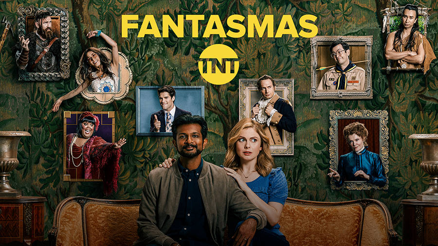 'Fantasmas' | Plataforma: TNT. Estreno: temporada 1, el 25 de abril. Sinopsis: la comedia 'Fantasmas' ya se ha situado como el estreno de comedia más visto en Estados Unidos. Es el remake de la aclamada producción británica del mismo título y se centra en las desventuras de una pareja que se muda a vivir a una mansión habitada por una pléyade de peculiares fantasmas. Reparto: Rose McIver y Utkarsh Ambudkar, entre otros.