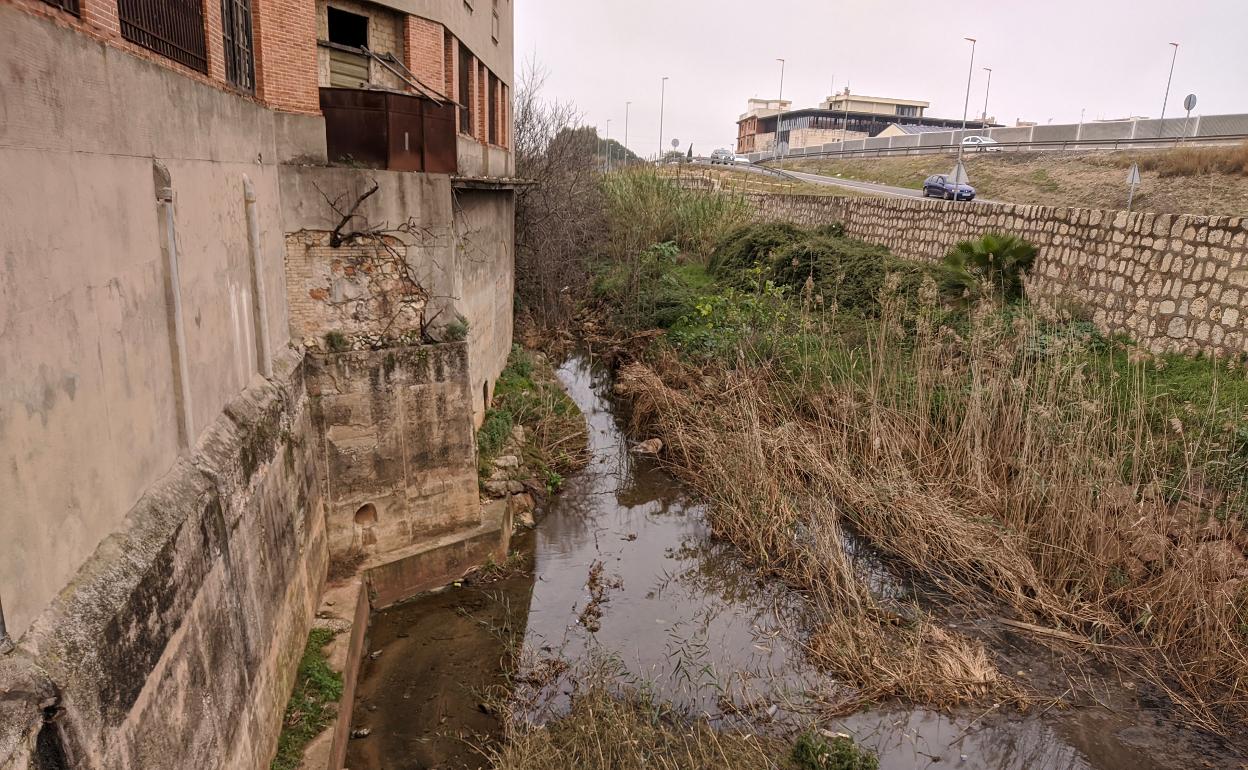 Barranco de la Casella de Alzira. 