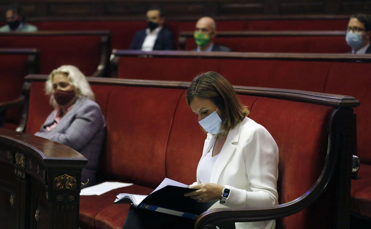 La portavoz del PP en el Consistorio de Valencia, María José Catalá. 