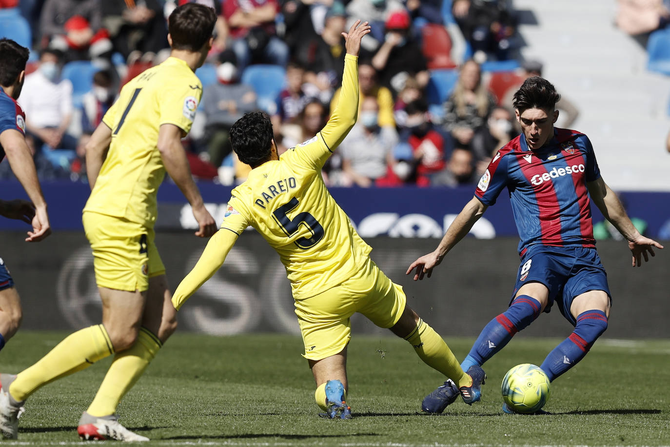 Fotos: Las mejores imágenes del Levante UD-Villarreal CF