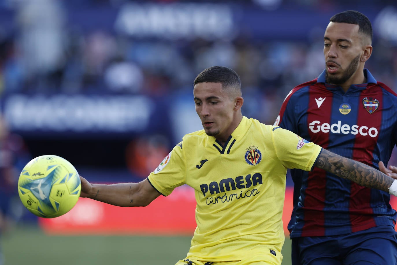 Fotos: Las mejores imágenes del Levante UD-Villarreal CF