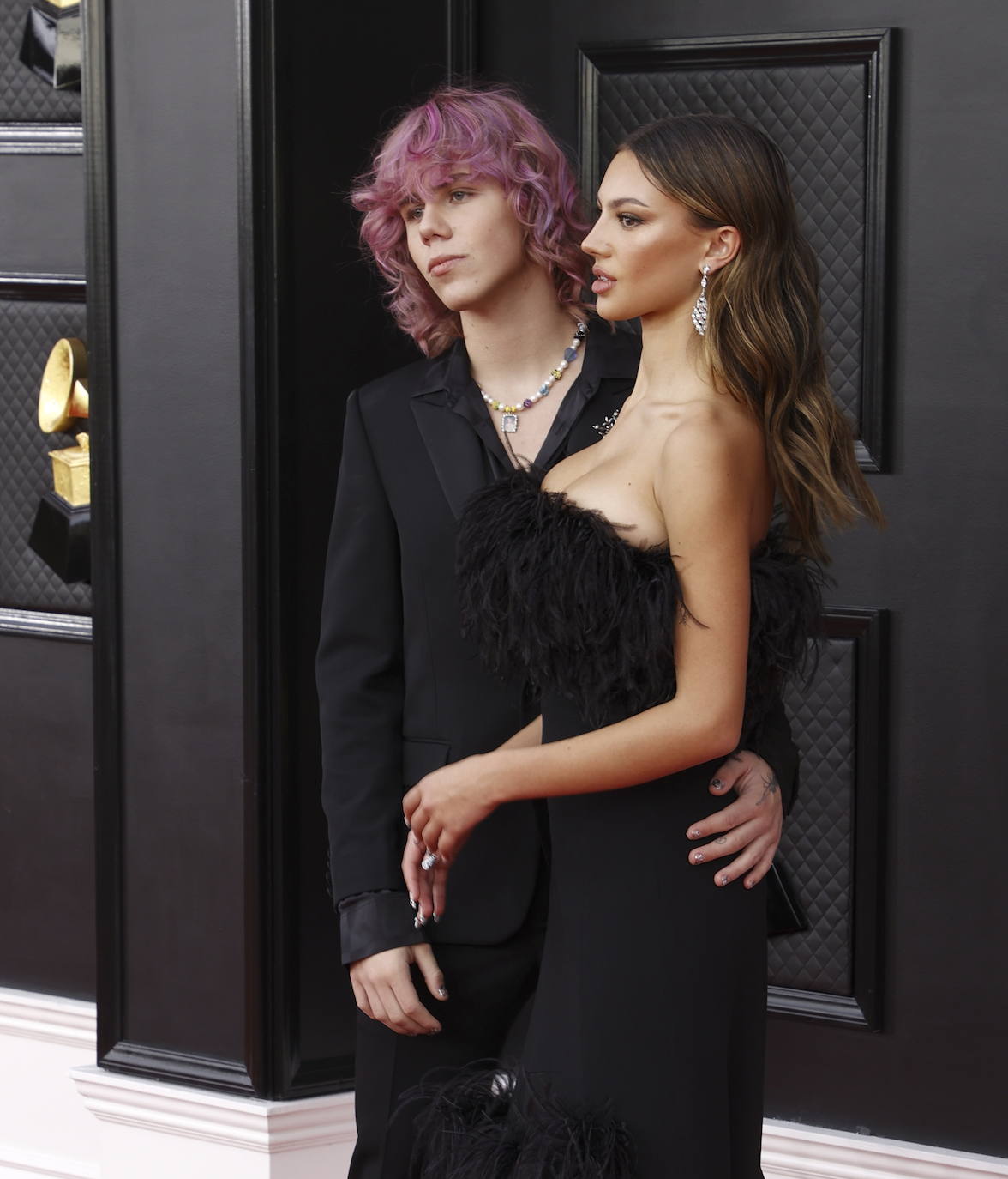 The Kid LAROI y su novia, Katarina Deme