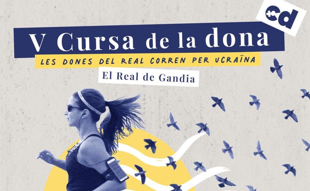 El Real de Gandia dedica su Cursa de la Dona de 2022 a Ucrania