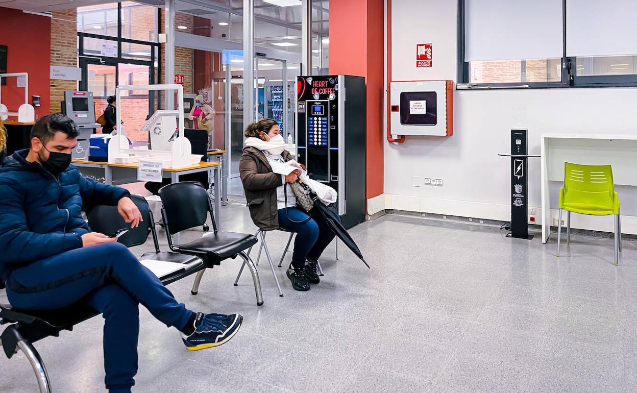 Una de las torres ubicada en la oficina de atención al ciudadano. 