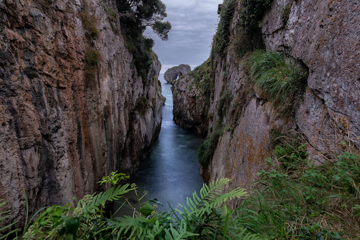 Playa de la Huelga, Llanes, Asturias. 