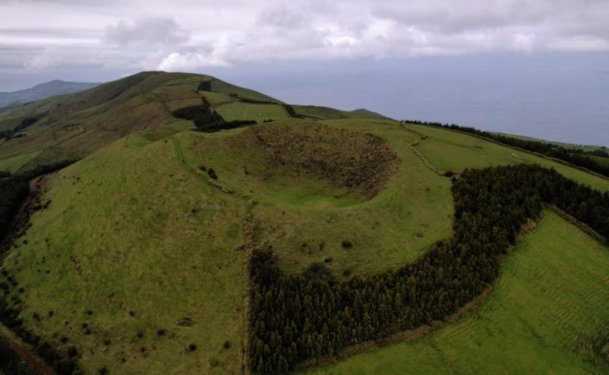 Isla de San Jorge, en las Azores. 