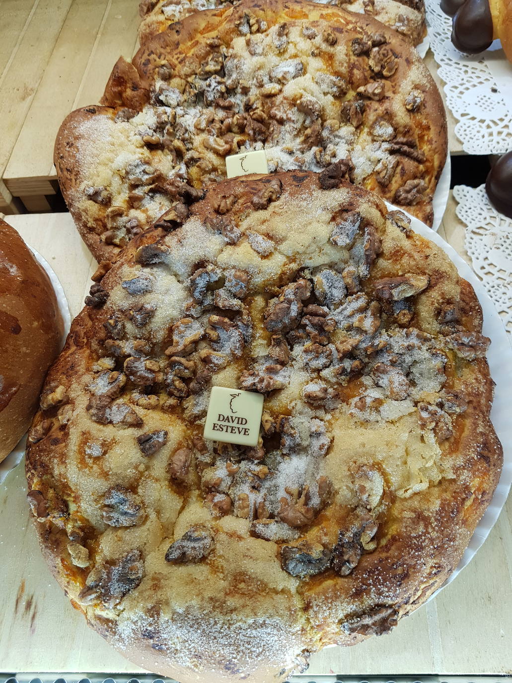3er. PREMIO TORTA DE PASAS Y NUECES | David Esteve Castellano. Burriana, 17