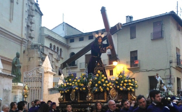 El Nazareno procesonará el jueves y el viernes santo. 