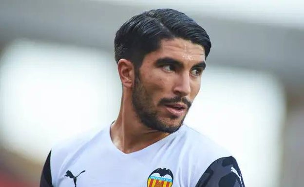 Carlos Soler, durante un partido esta temporada. 