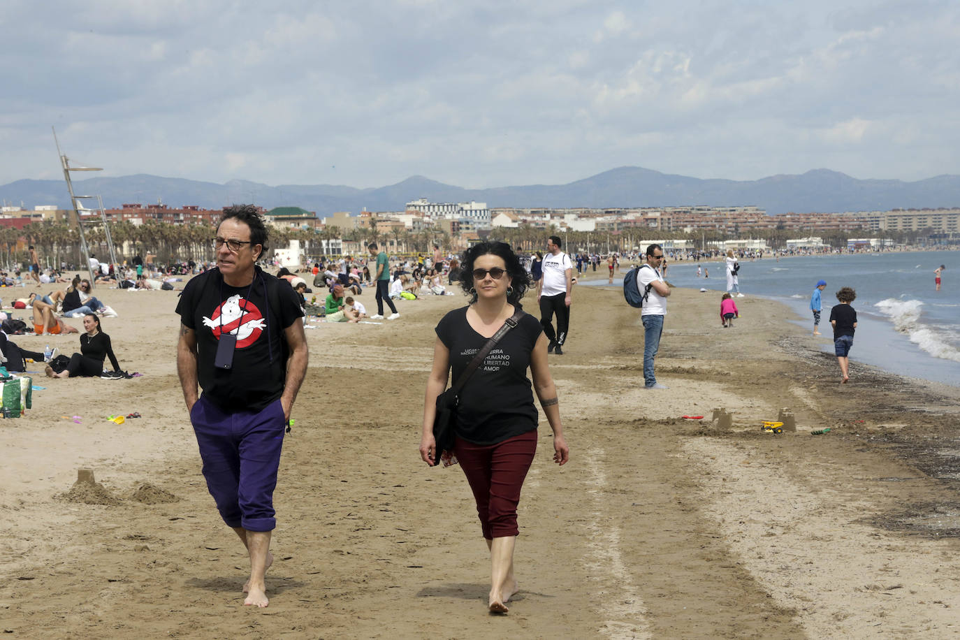 Fotos: Valencia disfruta del buen tiempo previo a la Semana Santa