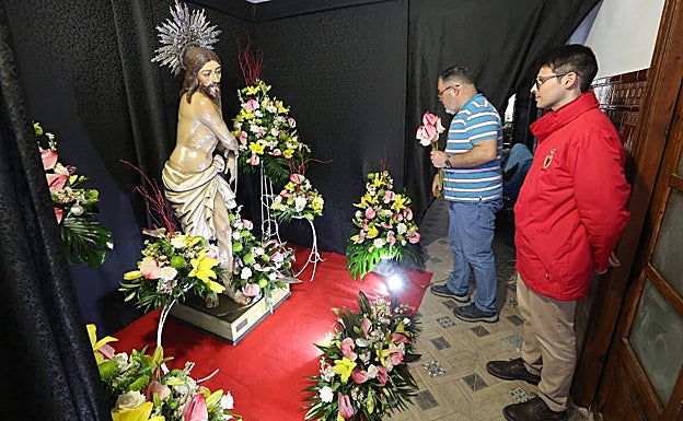 Vicente Martínez, y el florista Manu 
