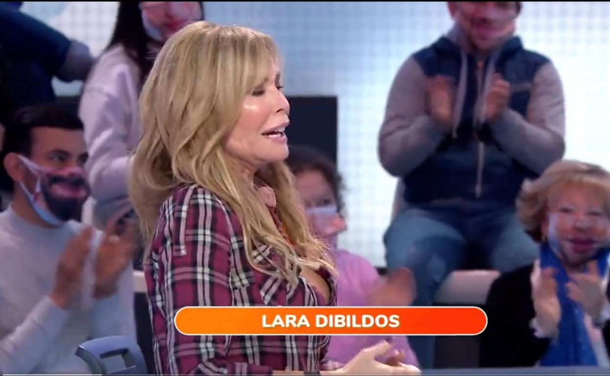 Lara Dibildos, en 'Pasapalabra'. 