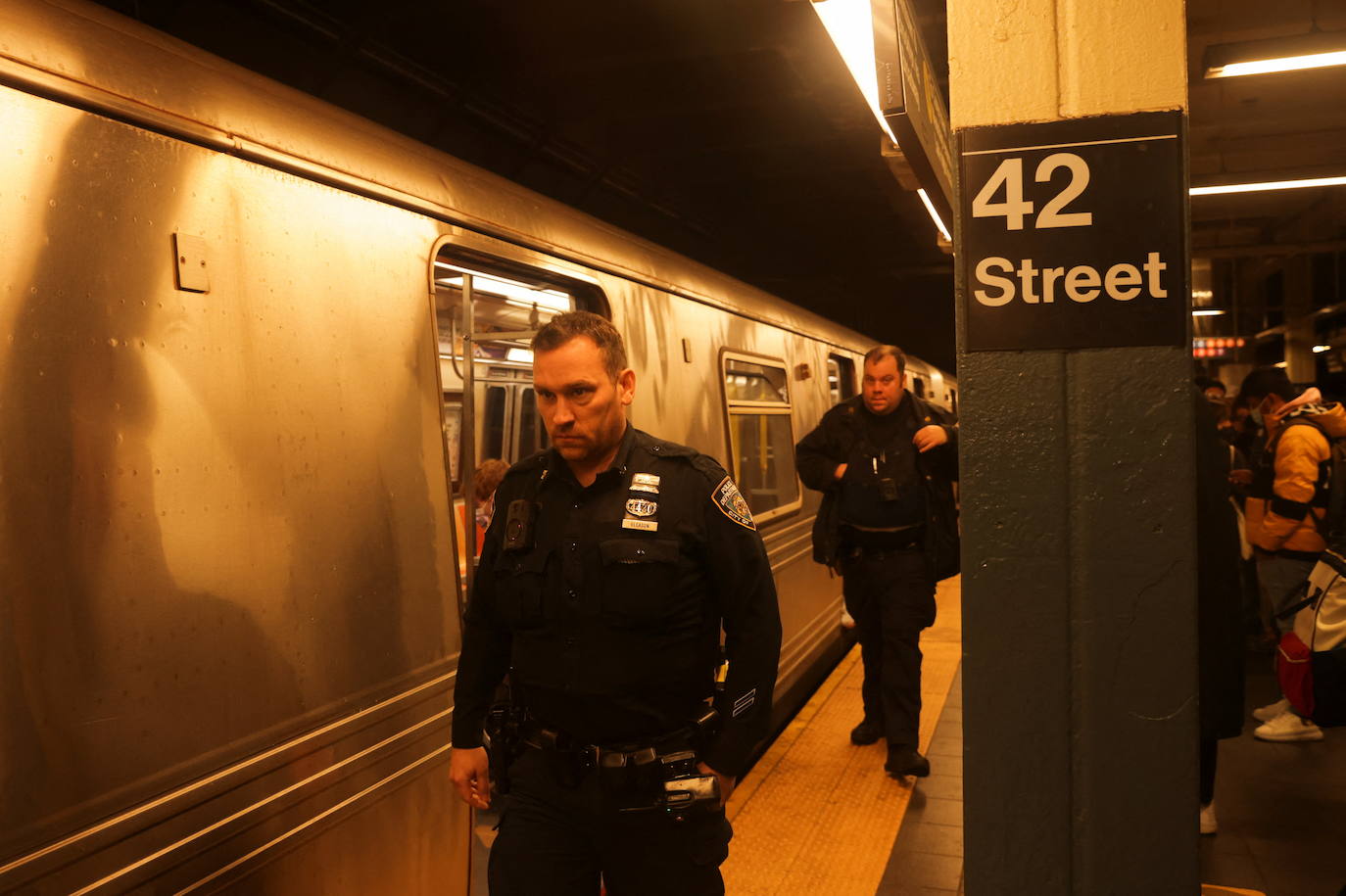 Fotos: Tiroteo en el metro de Nueva York