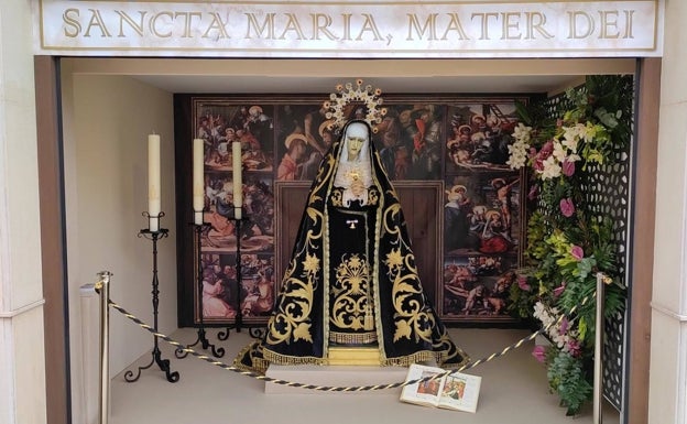 Dolorosa de los Granaderos del Cabanyal, en la calle Nicolau de Monsoriu 21.