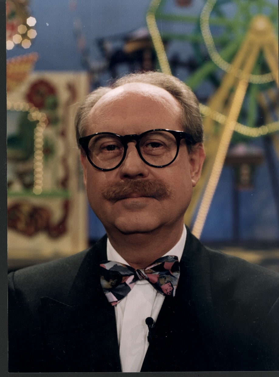 Josep María Bachs, presentador del 'Un, dos, tres' en la temporada 1993-1994.
