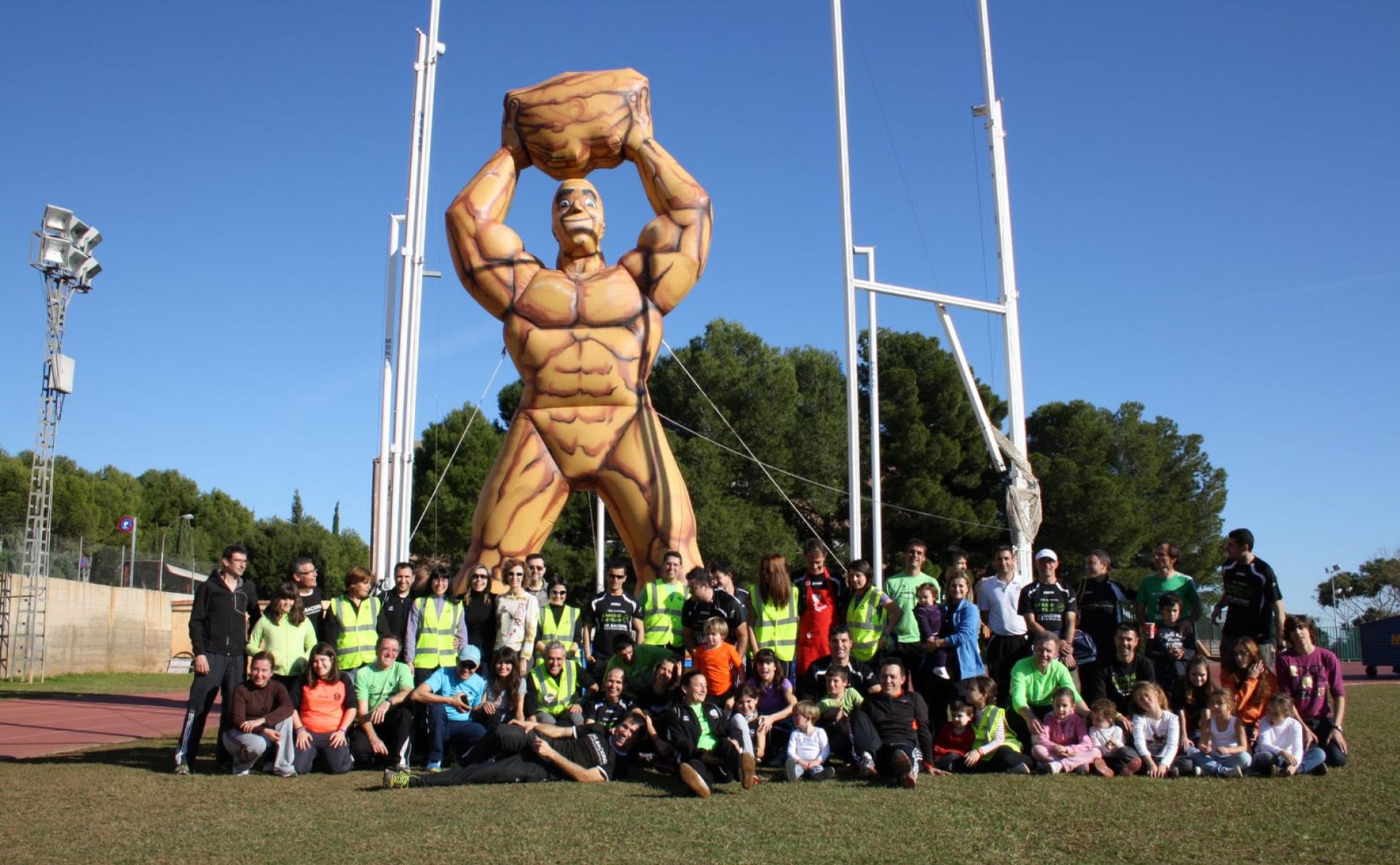 Miembros del Club Running Castelló durante una de sus carreras.