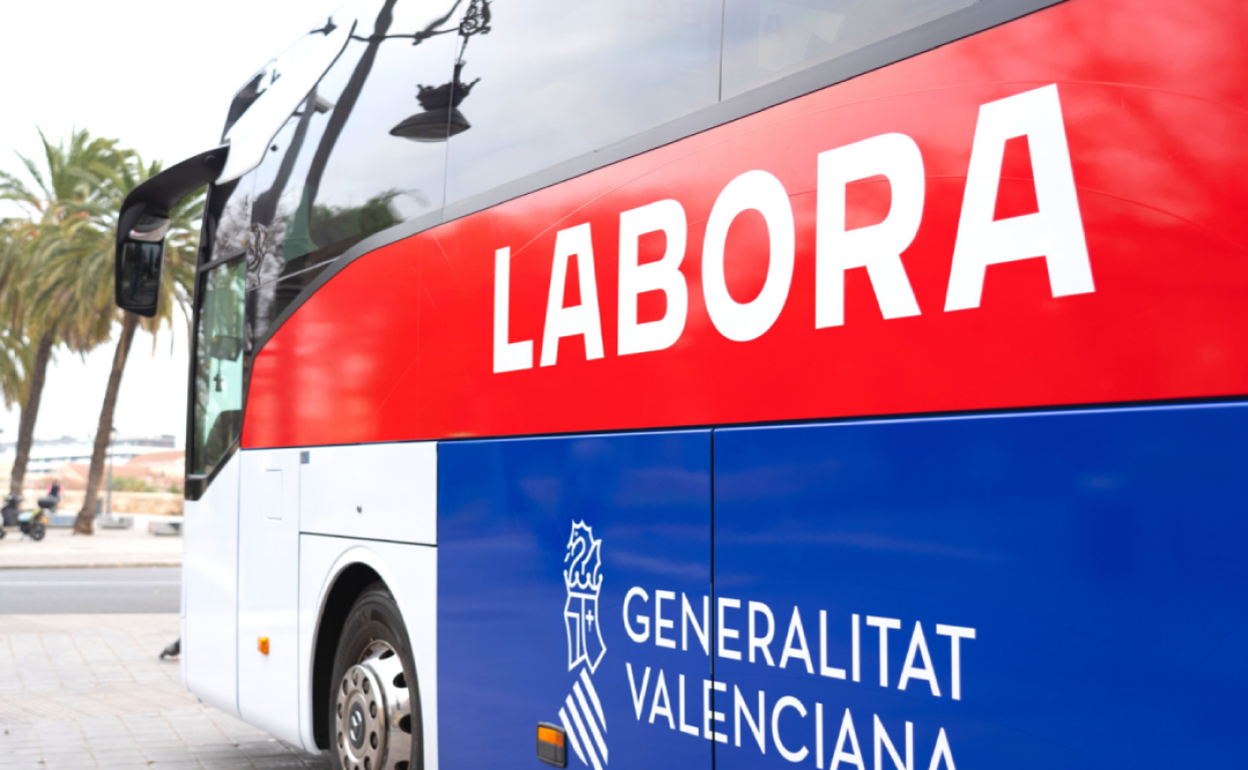 Un punto móvil de Labora orientará en la búsqueda de empleo los días 3, 4 y 5 de mayo en Alcoi