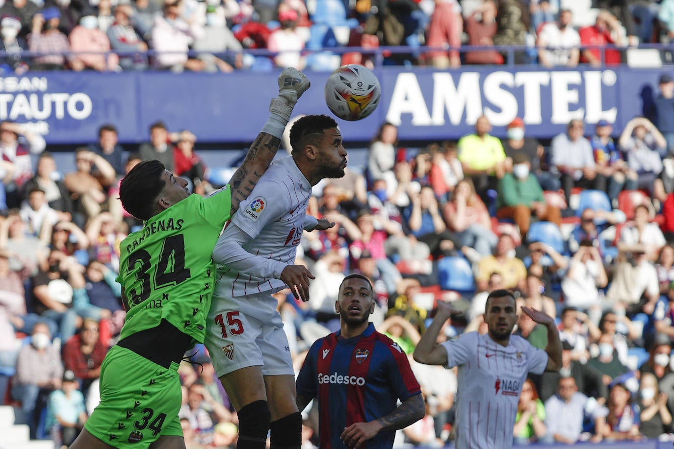 Fotos: Las mejores imágenes del Levante UD-Sevilla FC