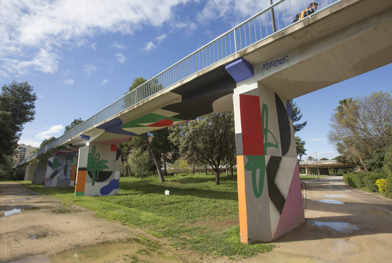 Fotos: El deterioro del Jardín del Turia de Valencia