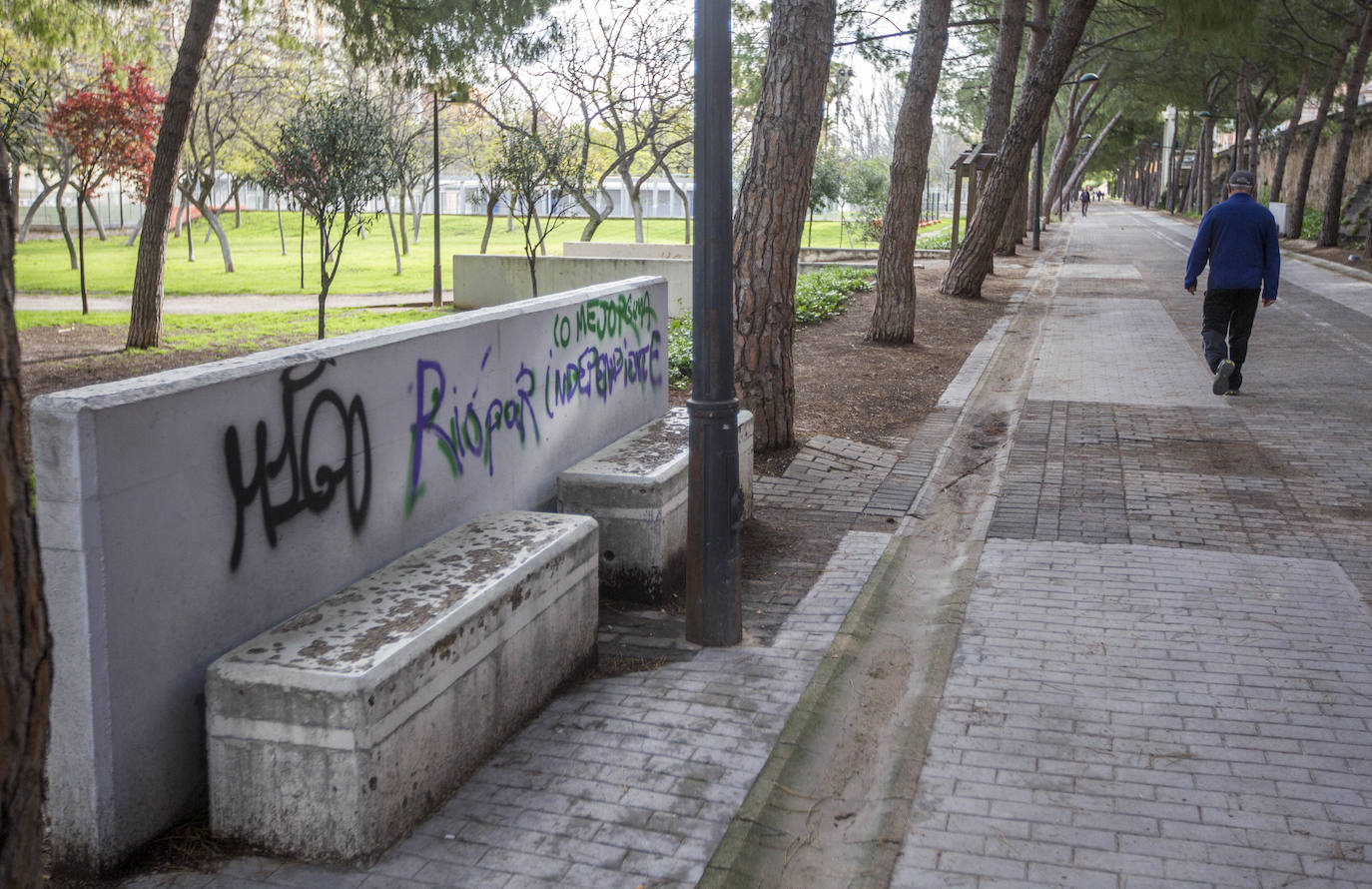 Fotos: El deterioro del Jardín del Turia de Valencia