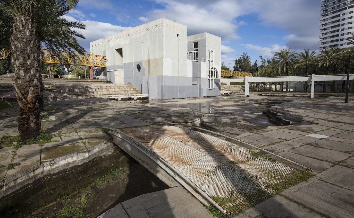 Fotos: El deterioro del Jardín del Turia de Valencia