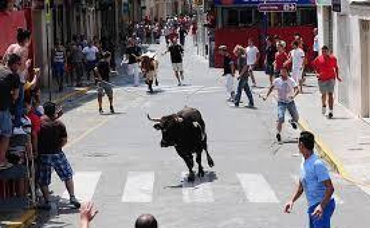 Una edición anterior de festejos taurinos en Paiporta. 