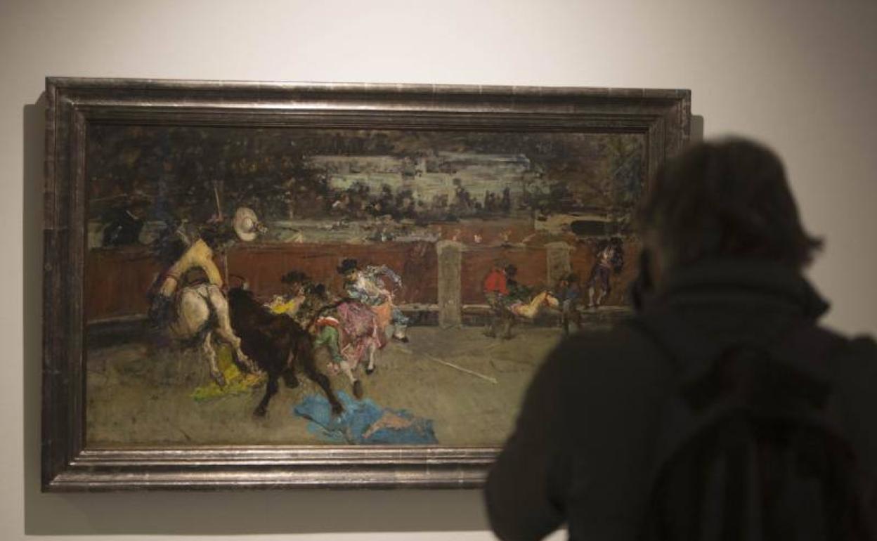 'Corrida de Toros. Picador herido', de Mariano Fortuny. 