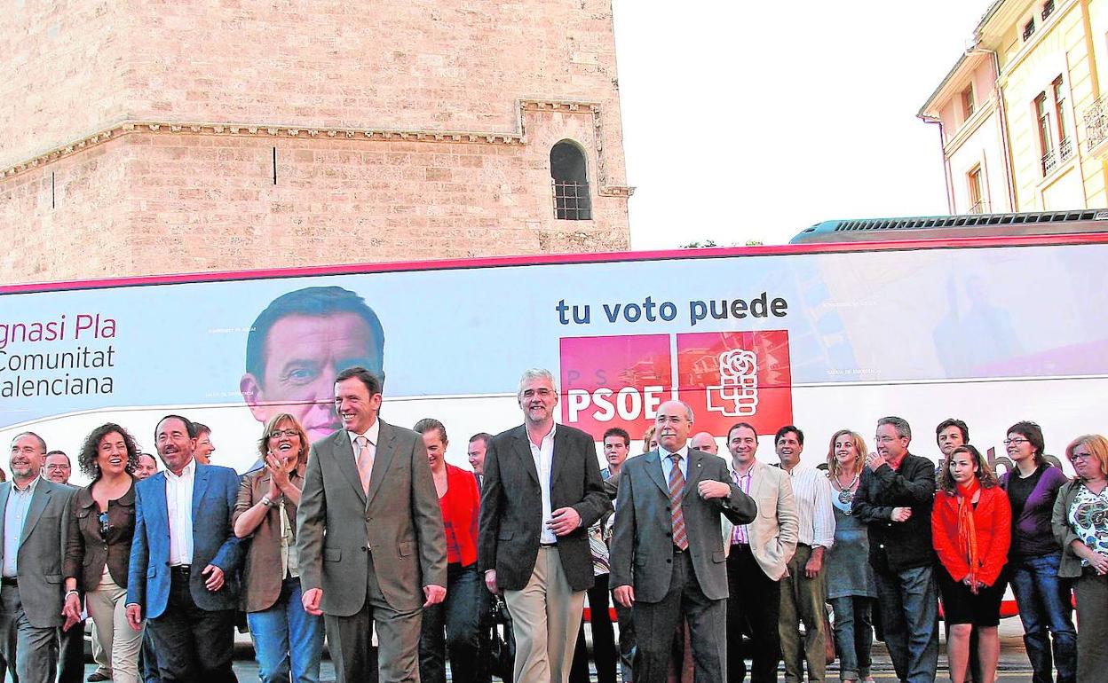 Presentación de la candidatura del PSPV a las autonómicas de 2007