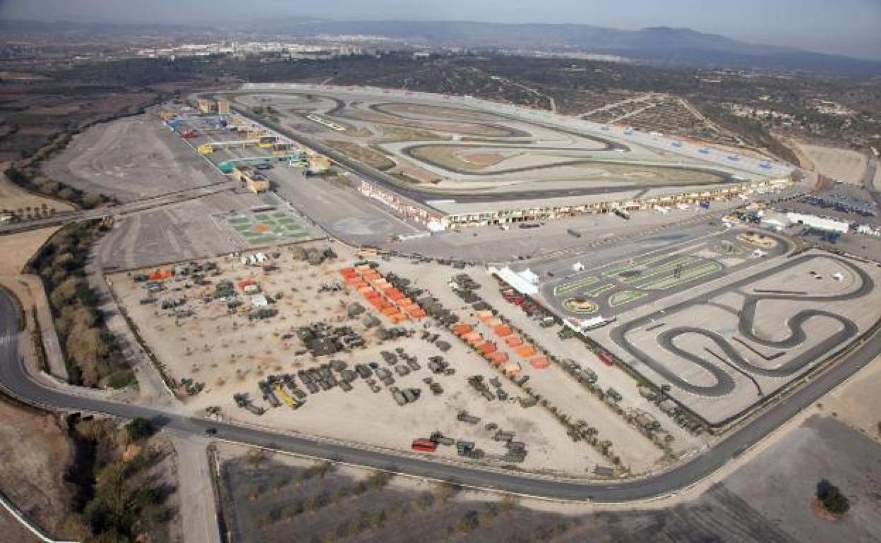 Imagen aérea del Circuit Ricardo Tormo de Cheste