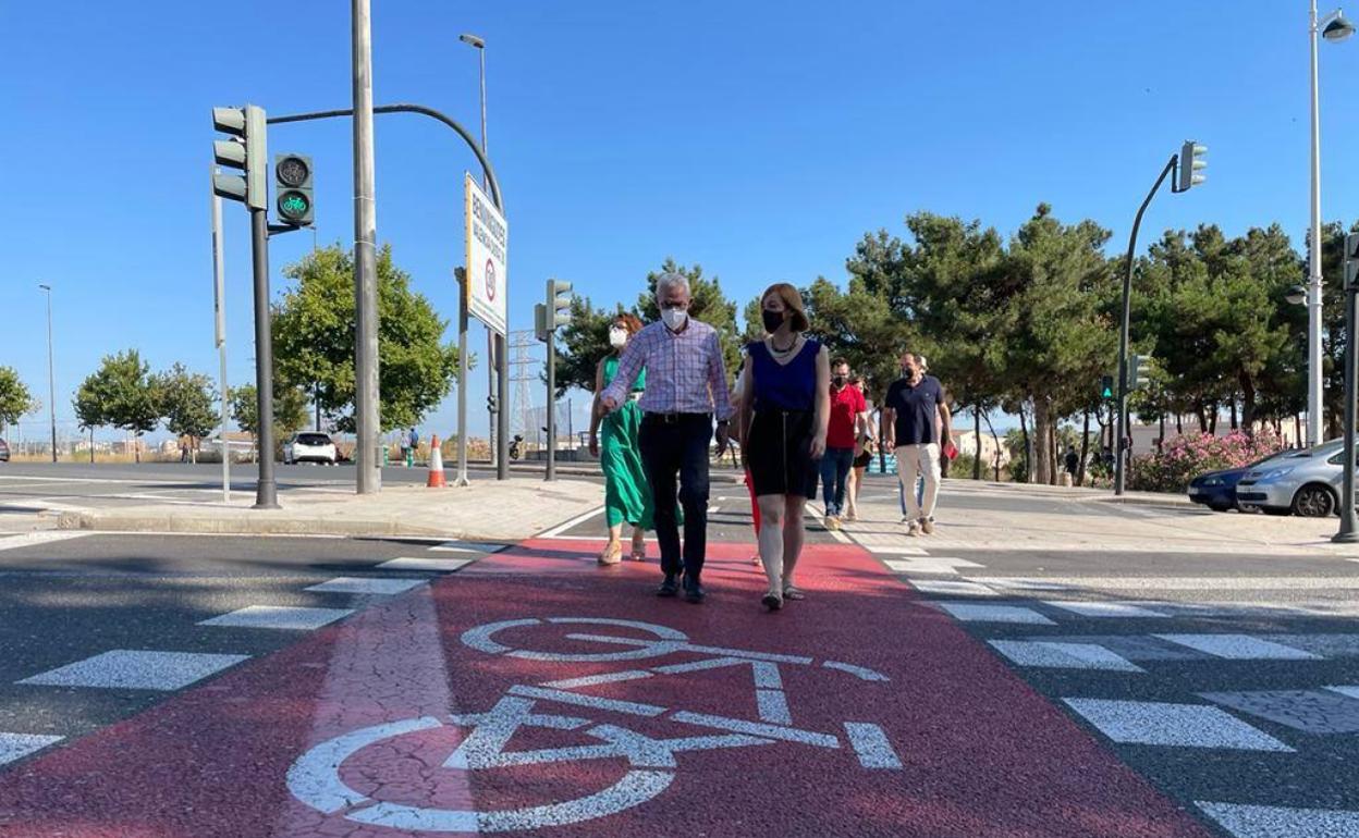 La diputada de movilidad, Dolors Gimeno. 