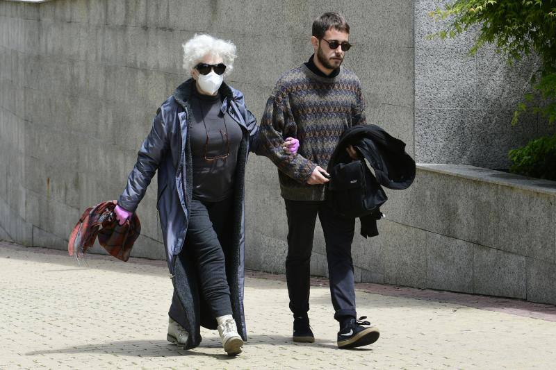 Familiares y amigos despiden al actor Juan Diego