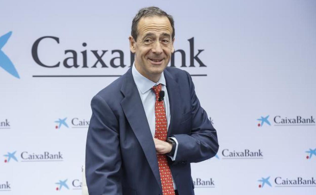 El consejero delegado de CaixaBank, Gonzalo Gortázar. 