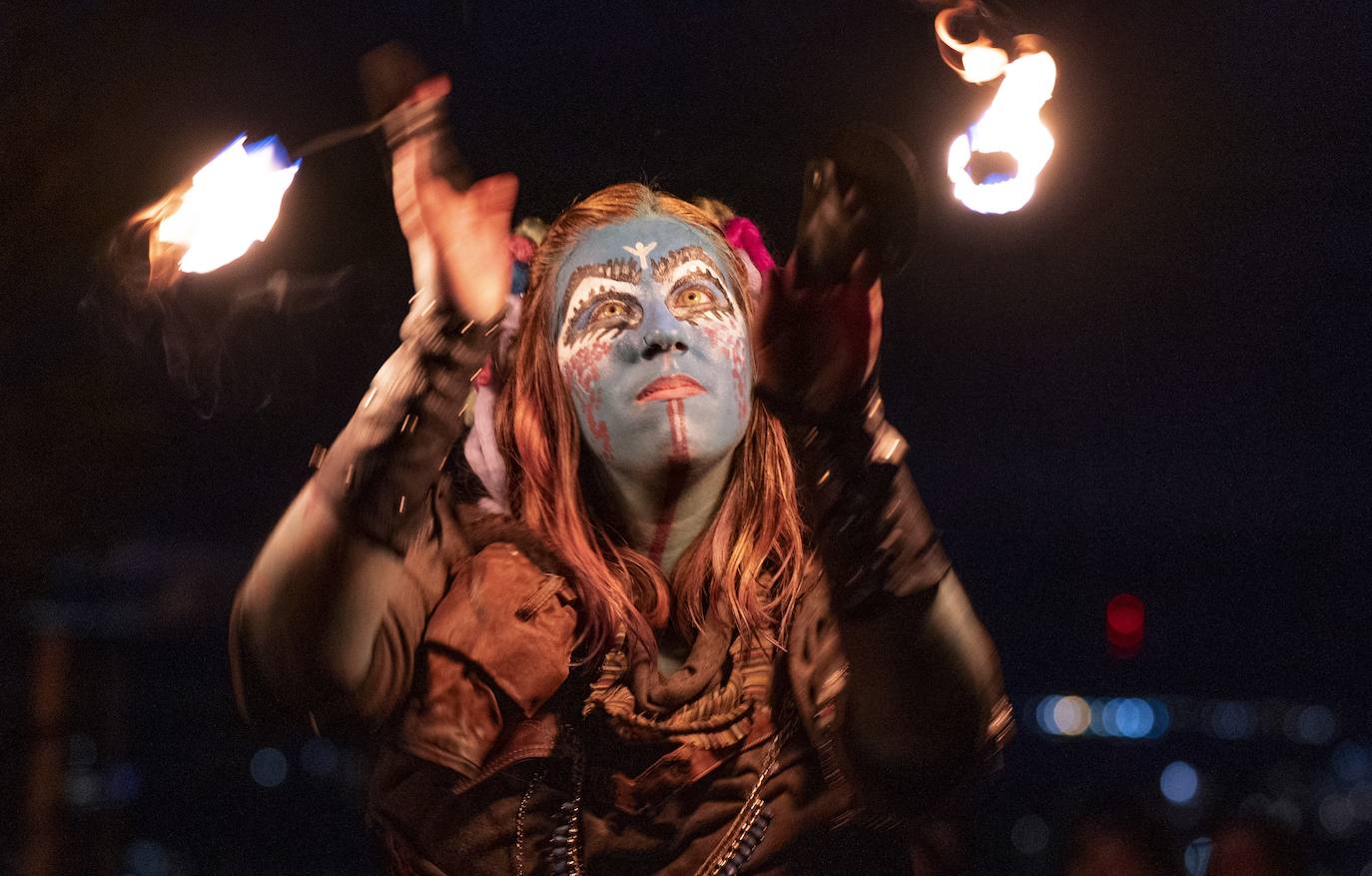 Fotos: Así es el Festival del Fuego de Beltane, el ritual que marca el inicio del verano